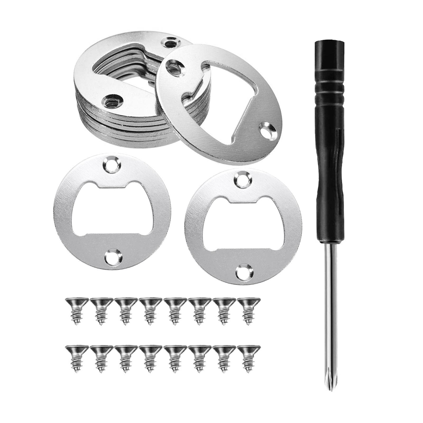 Amazon｜Keytowards ステンレス鋼の丸い栓抜きインサートキット,メタル